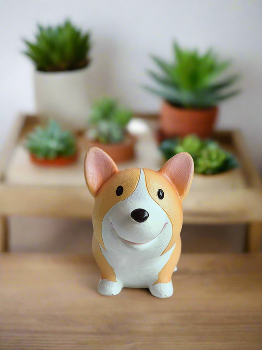 Succulent Charming Standing Corgi - Echeveria Suryeon