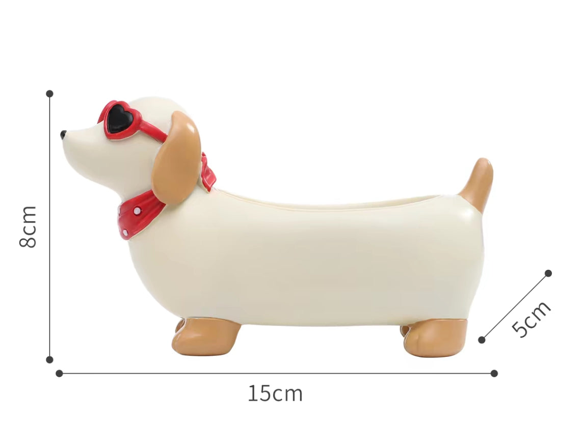 Mother’s Day Succulent - Ducky Raincoat Dachund