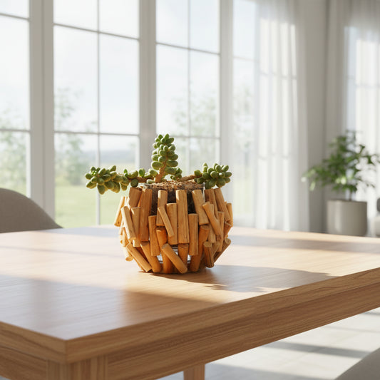 Succulent Quiet Grove Planter – Sedum Hernandezii *Rare